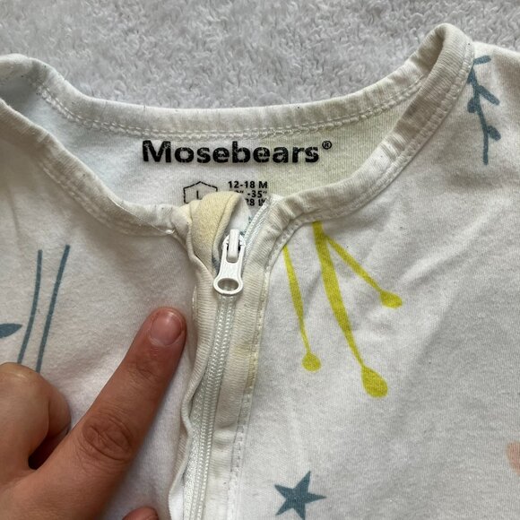 Mosebears Cotton Sleep Sack Bundle 12-18M | 2 Lightweight Unisex Sleep Bags GUC - Picture 8 of 16